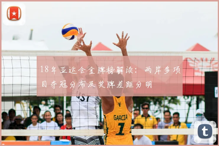 18年亚运会金牌榜解读：两岸多项目夺冠分布及奖牌差距分明